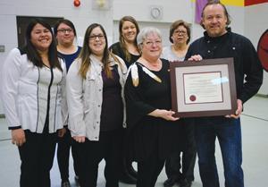 Nipissin First Nation received FMS Certificate