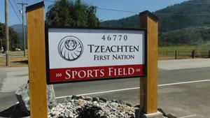 Tzeachten First Nation sports field