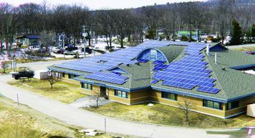 Nipissing First Nation solar panel