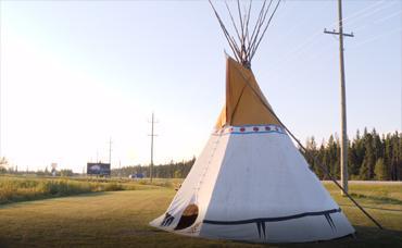 First Nation Opaskwayk Teepee